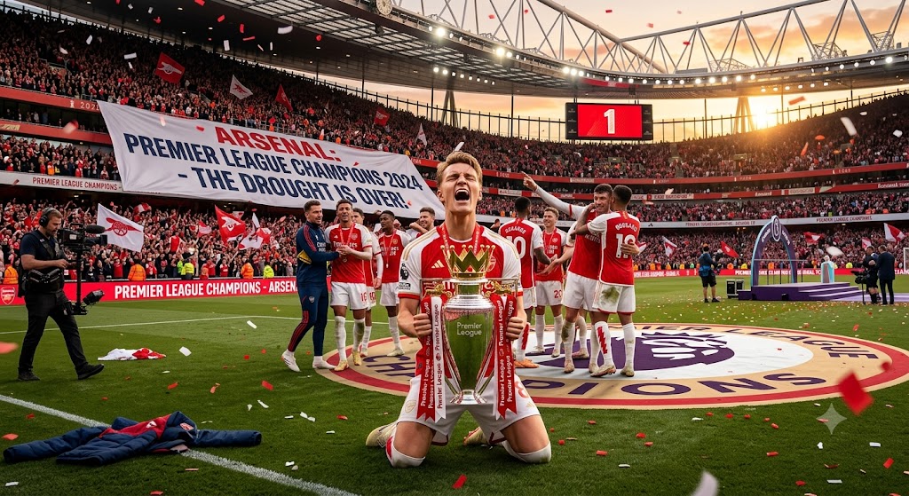 Arsenal Finally End Premier League Drought After Dramatic Title-Winning Campaign