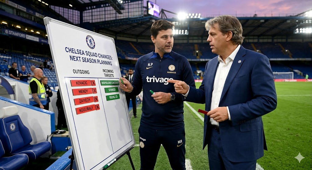 Chelsea Planning Major Squad Changes Ahead of Next Season