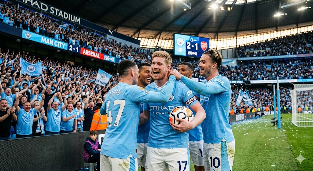 Manchester City Continue Dominance With Crucial Premier League Win