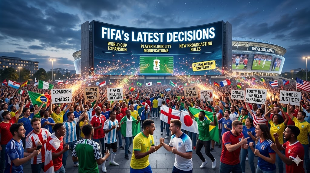 FIFA's Latest Decisions Spark Debate Across the Global Football Community
