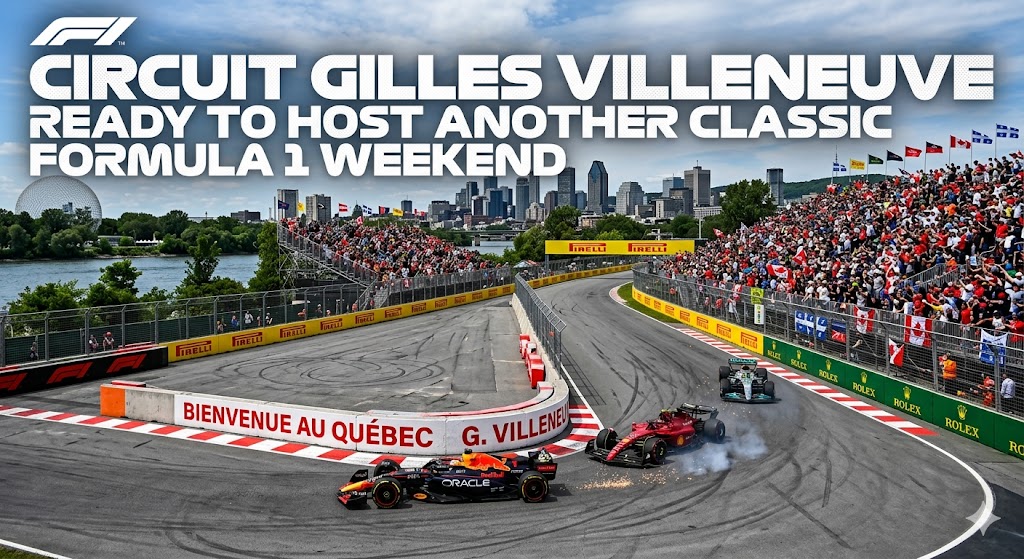 Circuit Gilles Villeneuve Ready to Host Another Classic Formula 1 Weekend