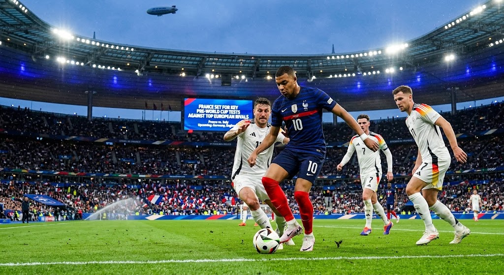 France Set for Key Pre-World Cup Tests Against Top European Rivals