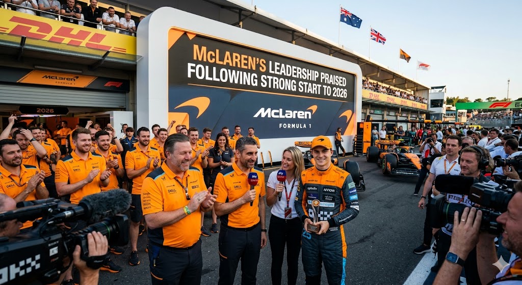McLaren's Leadership Praised Following Strong Start to 2026