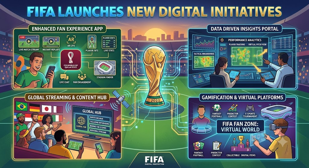 FIFA Launches New Digital Initiatives Ahead of World Cup Kickoff
