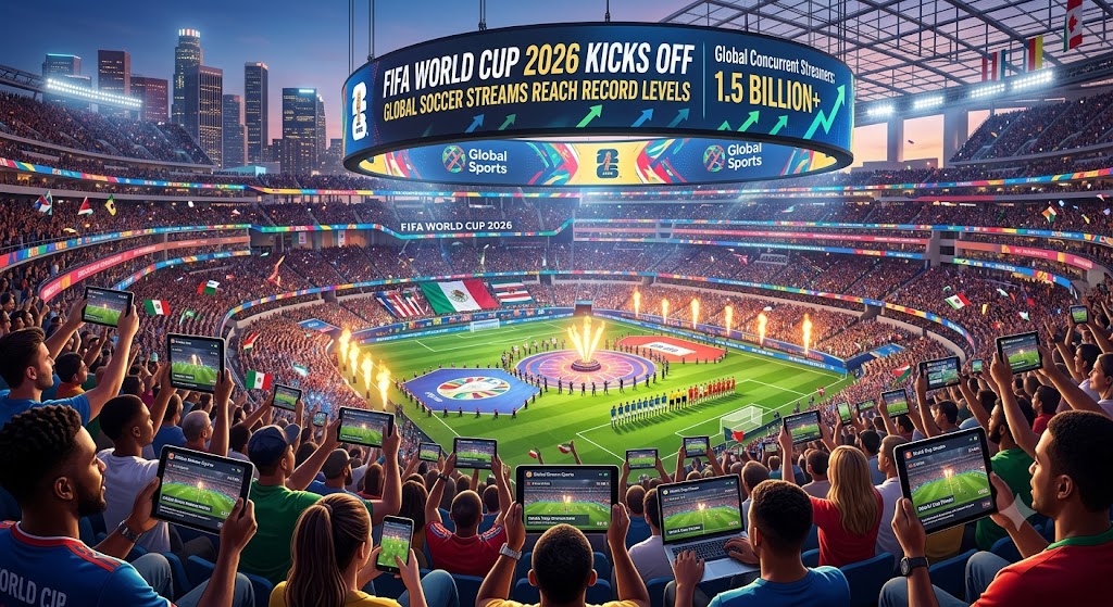 FIFA World Cup 2026 Kicks Off as Global Soccer Streams Reach Record Levels