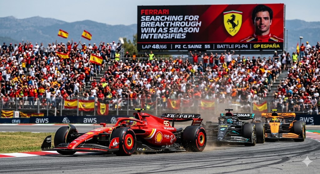 Ferrari Searching for Breakthrough Win as Season Intensifies